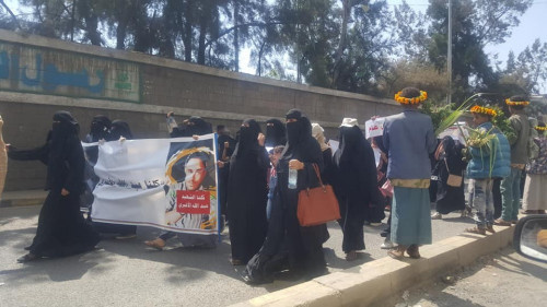 شبكة حقوقية تدين حملة الاعتقالات الحوثية ضد المتضامنين مع الأغبري