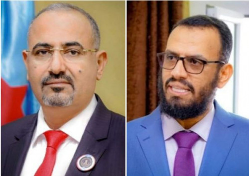 نائب الرئيس يُعزي الرئيس الزُبيدي في وفاة نجل شقيقه الشاب المقاوم مالك محمد الزُبيدي