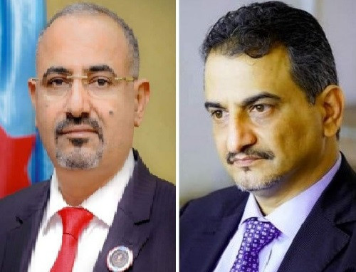 محافظ العاصمة عدن يُعزّي الرئيس الزُبيدي بوفاة نجل شقيقه الشاب مالك الزُبيدي