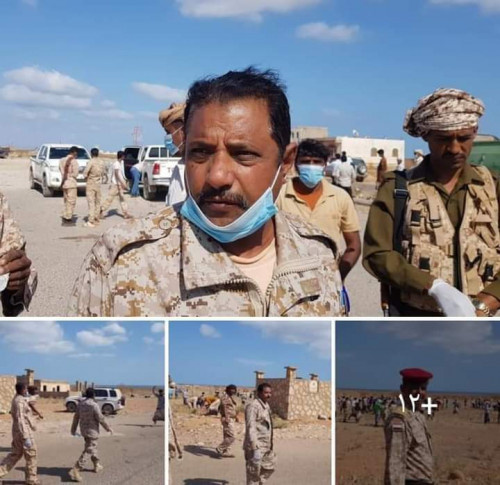 اللواء الاول مشاه بحري ينفد حملة نظافة بدعم من مؤسسة خليفة الإنسانية بسقطرى