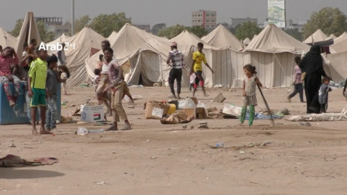 الهجرة الدولية تعلن عن رقم مفزع للأسر النازحة باليمن