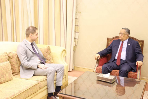 الخبجي يستقبل القائم بأعمال السفير الألماني