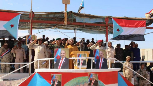 بحضور قيادات الانتقالي.. القوات الجنوبية في سقطرى تقيم عرضاً عسكرياً مهيباً بمناسبة ذكرى ثورة 14 أكتوبر