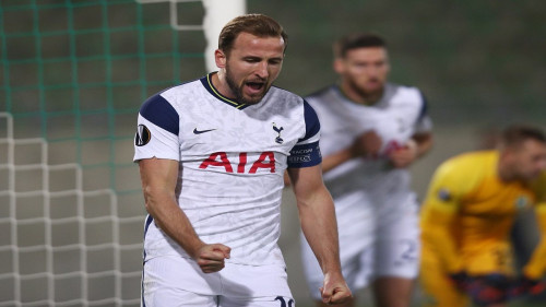 الدوري الأوروبي: هاري كين يسجل هدفه رقم 200 مع توتنهام.. وفوز ليستر وآرسنال وروما وخسارة ميلان