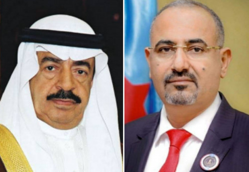 الرئيس الزُبيدي يُعزي بوفاة رئيس وزراء البحرين الأمير خليفة بن سلمان