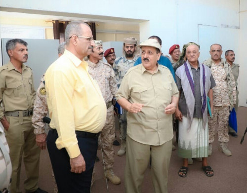 الجعدي يطّلع على مستوى الجاهزية لهيئة العمليات العسكرية والأمن