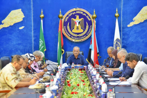 هيئة رئاسة المجلس الانتقالي تقف أمام التصعيد الإخواني بجبهات محور أبين