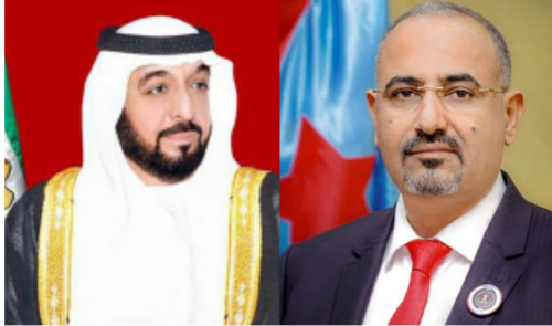 الرئيس الزُبيدي يهنئ القيادة الإماراتية بالعيد الوطني الـ49