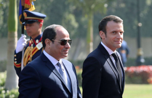 تحرك مصري فرنسي لمواجهة الإرهاب والنفوذ التركي في شرق المتوسط
