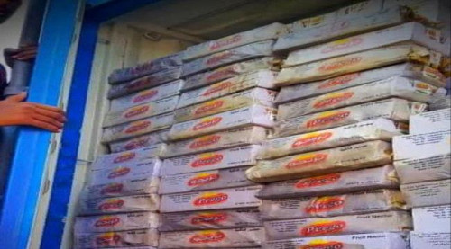 هيئة المواصفات والمقاييس ترفض كميات من عصائر مخالفة بميناء الحاويات