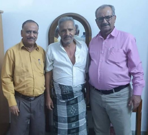 بتكليف من الرئيس الزُبيدي.. الجعدي وحُميد يطمئنان على صحة المناضل يحيى الشوبجي