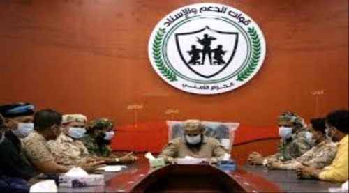 قائد قوات الدعم والإسناد يبارك للقيادة السياسية الجنوبية تشكيل حكومة المناصفة