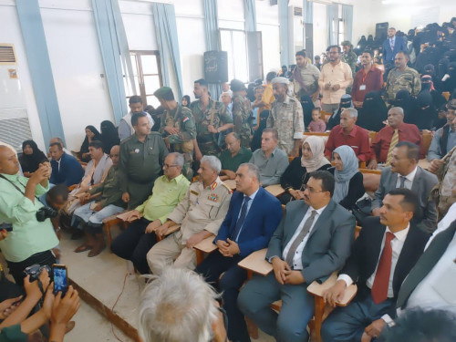 الجعدي يشارك في حفل الذكرى الـ40 لتأسيس كلية التربية صبر