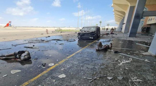 وزير الداخلية اليمني يكشف حصيلة ضحايا تفجيرات مطار عدن
