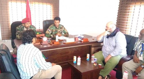 العميد الربيعي يستقبل رئيس بعثة منظمة أطباء بلاحدود