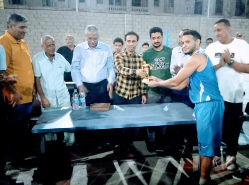 بمشاركة نزار هيثم.. اتحاد كرة السلة بالعاصمة عدن يختتم فعالياته الاحتفالية بذكرى تأسيس اللعبة