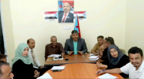 نزار هيثم يلتقي الهيئة التنفيذية للقيادة المحلية في الشيخ عثمان