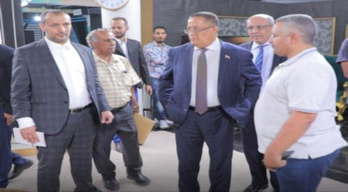 الخُبجي والكثيري يتفقدان سير العمل بوحدة الإذاعة والتلفزيون بالمجلس الانتقالي