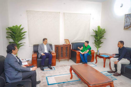 المحافظ لملس يطّلع من مدير البرنامج السعودي لتنمية وإعمار اليمن على المشاريع الجديدة المعتمدة للعاصمة عدن