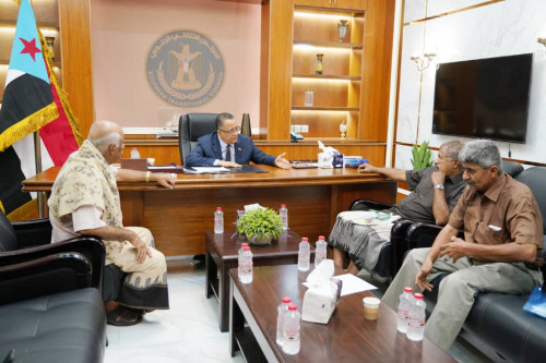 الخُبجي يلتقي بقيادة الهيئة العُليا للجيش والأمن الجنوبيين