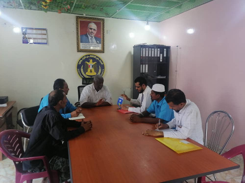 دائرة الشهداء والجرحى بالمجلس الانتقالي تطّلع على الصعوبات التي تواجه عمل الإدارة بتنفيذية التواهي