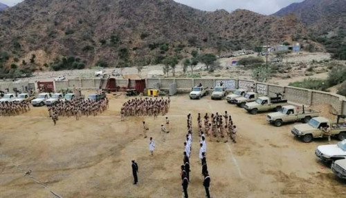 استقالة قائد لواء مشكل حديثا تابع لمحور طورالباحة الإخواني بالصبيحة
