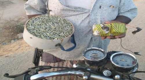 الحزام الامني يُبطل مفعول عبوة ناسفة بأحور