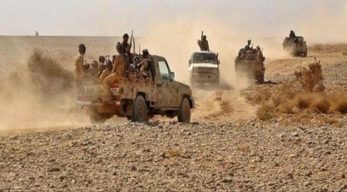 مليشيا الإخوان تحشد مقاتيلها باتجاه قبائل لقموش وتستحدث نقاط