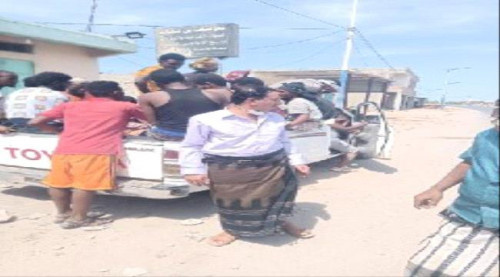 أبين.. وصول مهاجرين أفارقة غير شرعيين إلى مديرية أحور