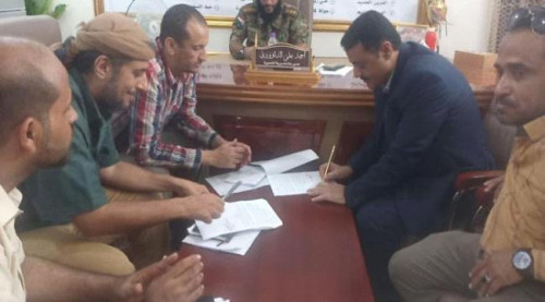 عدن.. اتفاقية لتقوية ضخ المياه بمخطط الكثيري في المنصورة