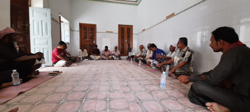 تنفيذية شؤون مديريات وادي وصحراء حضرموت تعقد لقاءً تشاوريا بأعضاء الجمعية الوطنية ورؤساء تنفيذيات المديريات
