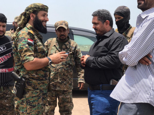 قائد حزام قطاع المنصورة يُـطْـلع مأمور البريقة على إنجازات الحملة الأمنية بالقطاع