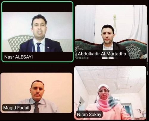 نيران سوقي تشارك في ندوة للمجموعة الجنوبية المستقلة للدفاع عن حقوق الإنسان حول عملية تبادل الأسرى والمعتقلين
