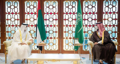 محمد بن سلمان ومحمد بن زايد يبحثان العلاقات الثنائية الراسخة