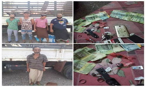 القبض على 5 أشخاص بتهمة ترويج وتعاطي الحشيش والمخدرات بالعاصمة عدن