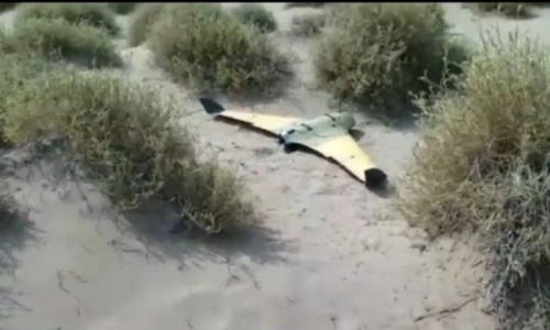 شاهد بالفيديو.. إسقاط طائرة مسيرة لمليشيات الحوثي في الدريهمي جنوبي الحديدة