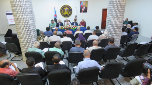 الدائرة السياسية بالانتقالي تنظم اجتماعاً تشاورياً لتأييد ودعم الحوار الوطني الجنوبي