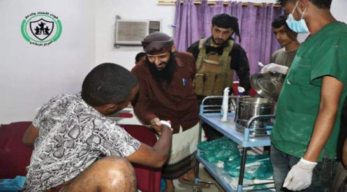 العميد الوالي يطمئن على جرحى حادثة العند الإرهابية
