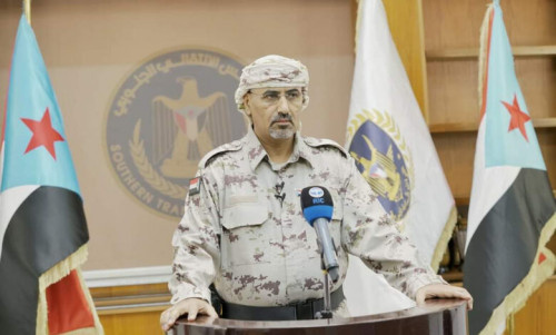 قيادة اللواء الاول مكافحة إرهاب بأبين تؤيد ماجاء في خطاب الرئيس القائد عيدروس الزُبيدي