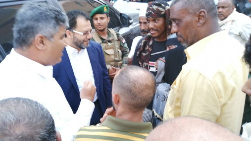 الكاف وهيثم يزوران أسرة الشهيد محمد القناح بمدينة كريتر