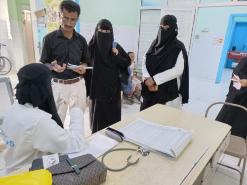 فريق التحقق بانتقالي أبين يقف على أسباب تفشي الاسهالات في المحافظة