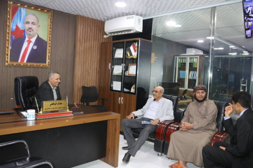 سعدان والثقلي يزوران عددا من قطاعات الهيئة الوطنية للإعلام الجنوبي