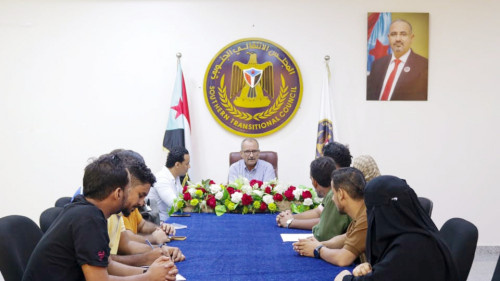 الجعدي يطّلع على الترتيبات الخاصة بمهرجان عدن الرياضي الثاني