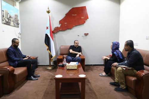 القائم بأعمال رئيس المجلس يستقبل رئيسة بعثة أطباء بلا حدود السويدية