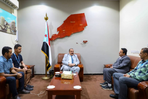 اللواء بن بريك يلتقي مدير البرامج بمكتب الأمم المتحدة لخدمات المشاريع