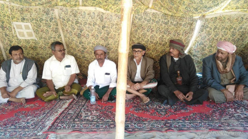 رئيس تنفيذية انتقالي القطن يتفقد المرابطين في نقطة وادي العين بحضرموت
