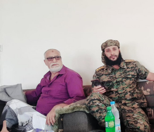 القائد كمال الحالمي يعزي بوفاة العميد عبدربه المحرمي