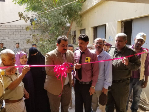 رئيس تنفيذية انتقالي لحج يفتتح مبنى السجن الخاص بالنساء بإدارة أمن الحوطة