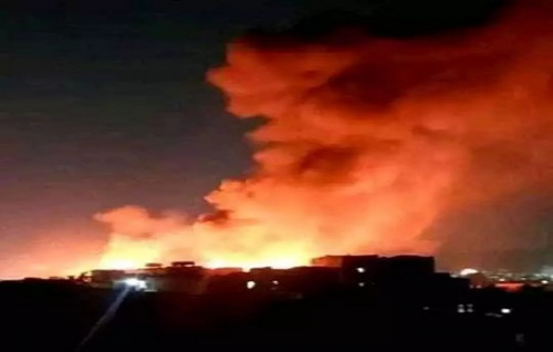 غارات جوية للتحالف تستهدف مخازن أسلحة للحوثيين في صنعاء