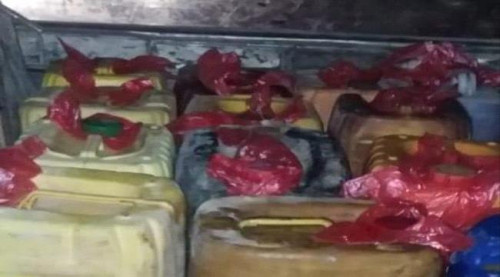 القبض على مهربي للمشتقات النفطية بحضرموت